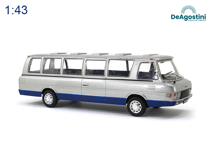 Jouet Rare à Remonter : Bus GAZ ZIL 118 Vintage 1974 (échelle 1:32)