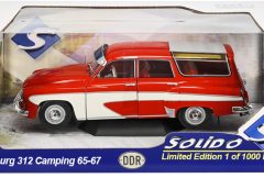 Wartburg 312 Camping 1965-1967 DDR. Ограничено издание 1 от 1000 броя в мащаб 1:18 от Solido