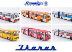 Нови модели автобуси Ikarus в  мащаб 1:43 от Sovetskii Avtobus