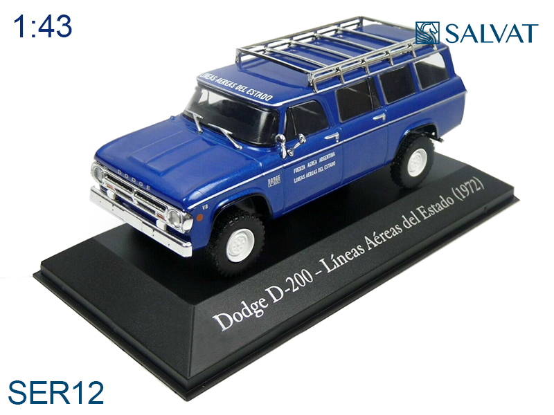 Salvat SER12 DODGE D 200 4X4 Dodge D 200 4X4 Air Force 1972_05088new